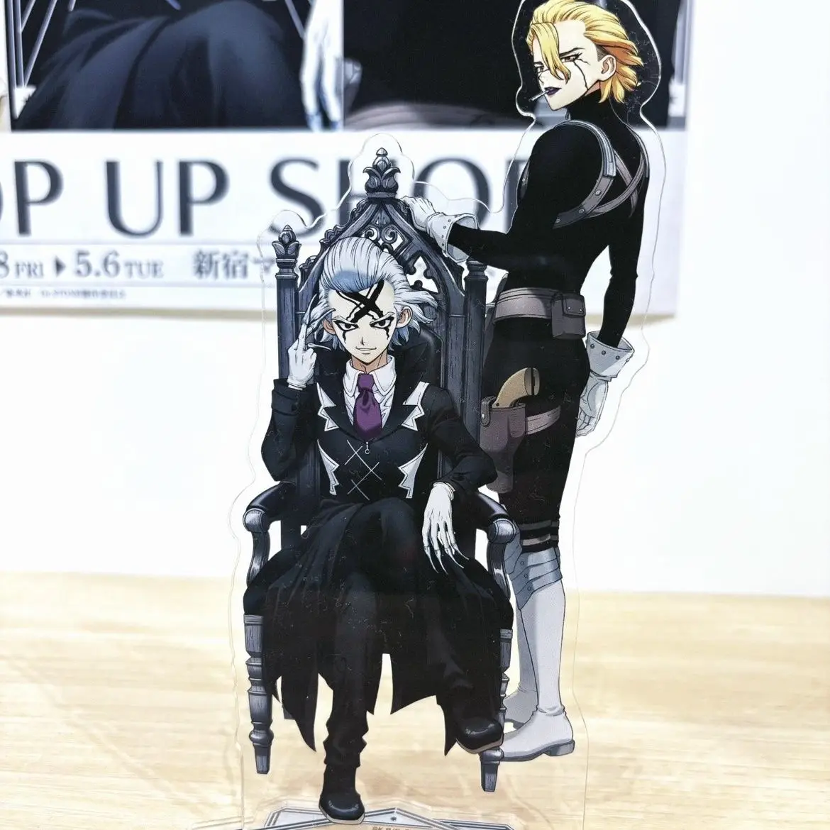 Dr STONE Chair Series Acrylic Stand Stanley Snyder Figure Display