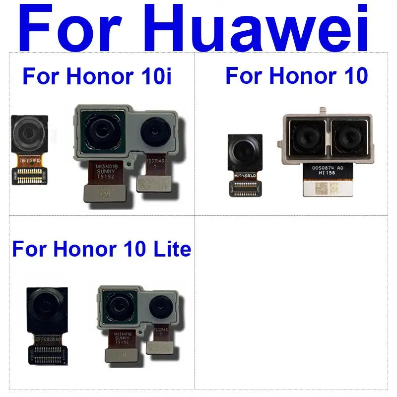 

Front Rear Main Camera Flex Cable For Huawei Honor 10 10i 10Lite Back Big Camera Front Facing Selfie Camera Ribbon Repair Parts