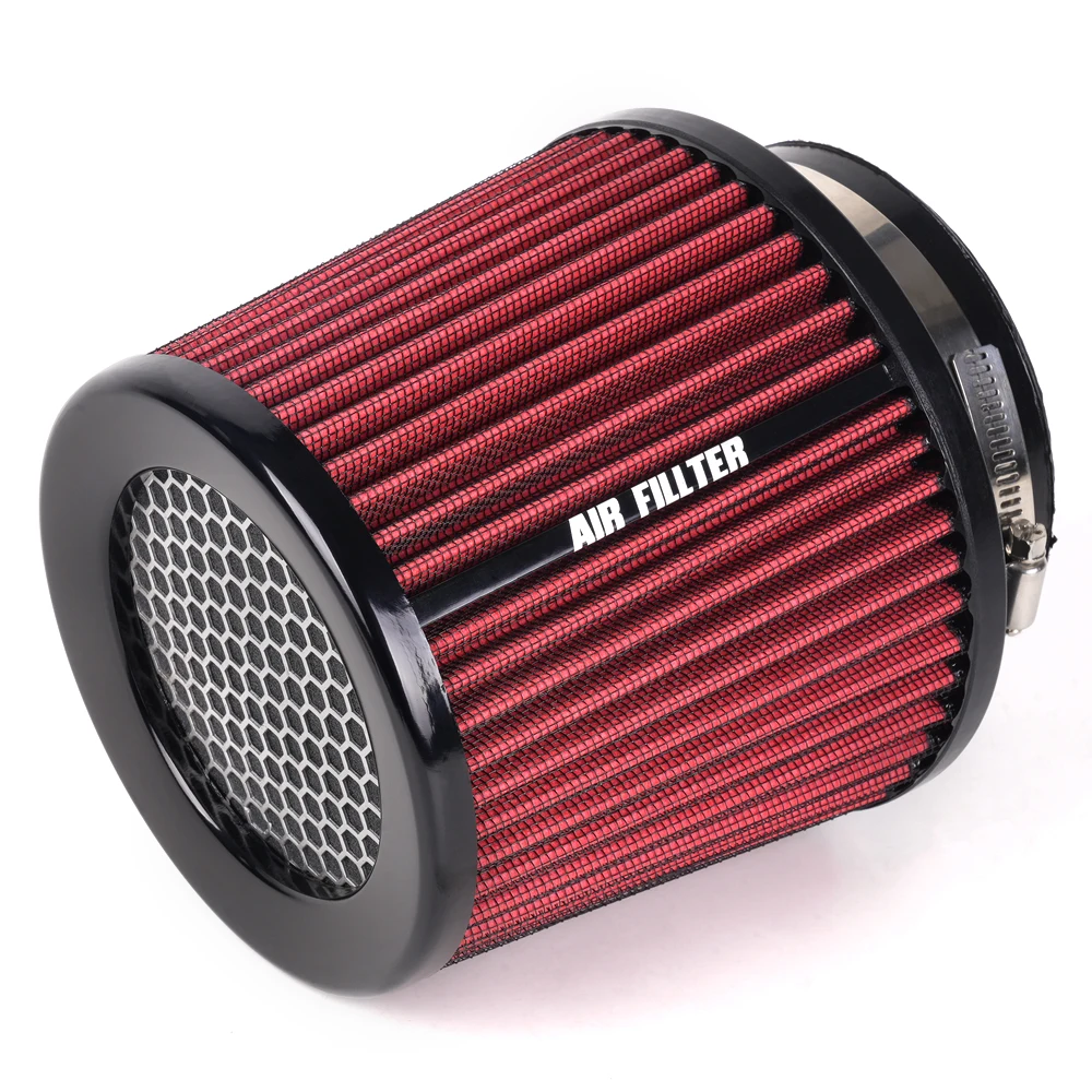 RASTP-Universal 3" 3,5" 4" 76mm 89mm 102mm Rennwagen High Flow Kaltlufteinlass Luftfilter Konische waschbare Luftfilter OFI129 – Detail 14