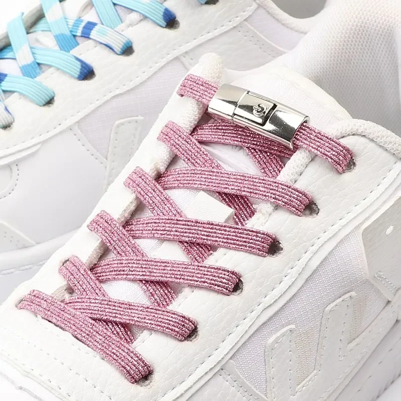 Vibrant Elastic No-Tie Shoelaces