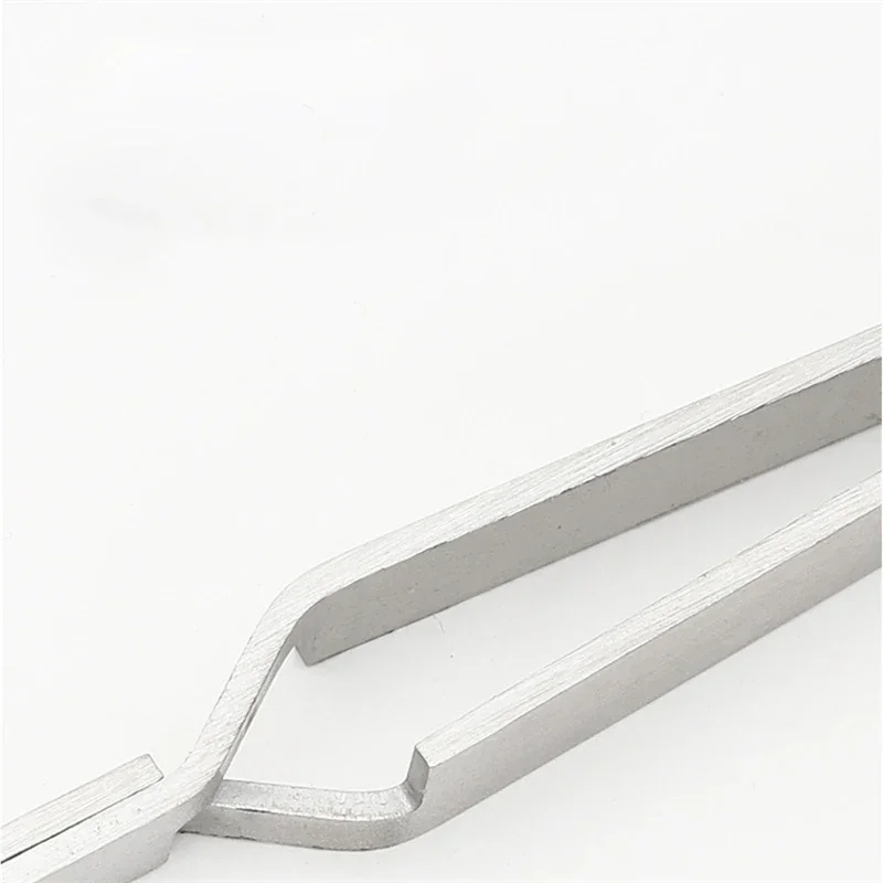 1Pc Multifunction Nail Art Shaping Tweezers Cross Nail Clip Nail Art Tool Professional Stainless Steel Manicure Tools 5