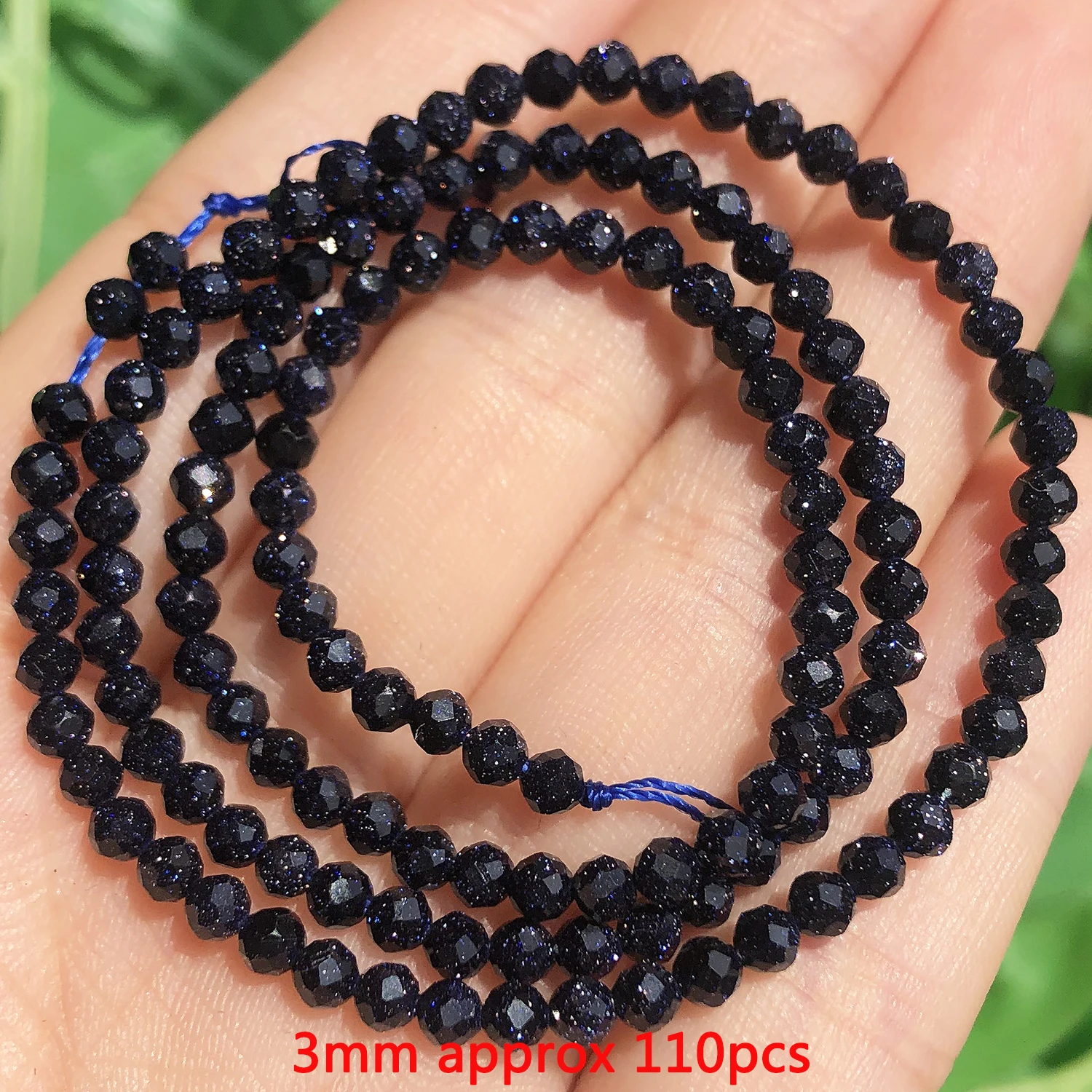 Enhance your craft with these Natural Blue Sandstone Irregular Faceted Beads for DIY Jewelry and Bracelet Making.