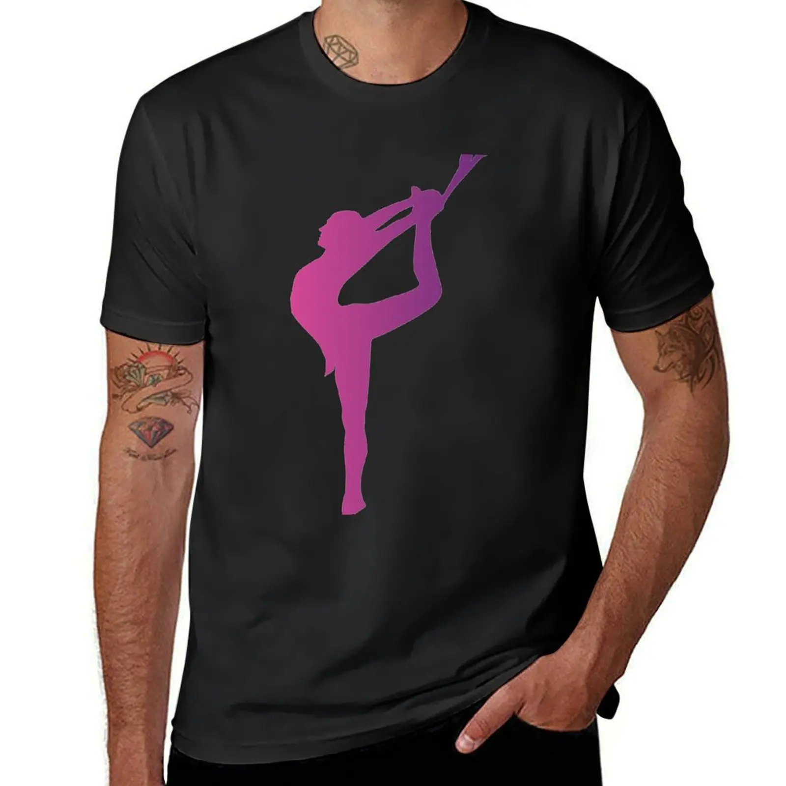 

Gymnast, rhythmic gymnastics T-shirt customizeds tees men graphic t shirts