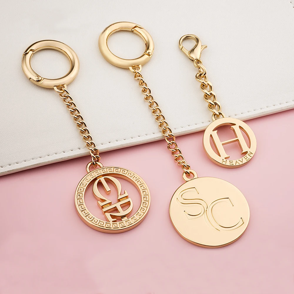 Die Cast Zinc Alloy Perforated Suture Clothing Label Luggage Letters, Electroplated Nameplates, Metal s
