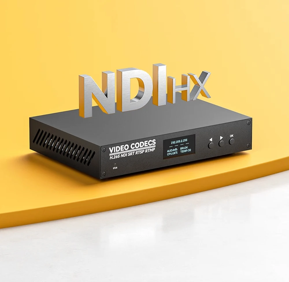 Link Pi ENC2_V3 4K Video Codec 2-channel HDMI Encoder/Decoder, SRT NDI, RTMP Liv