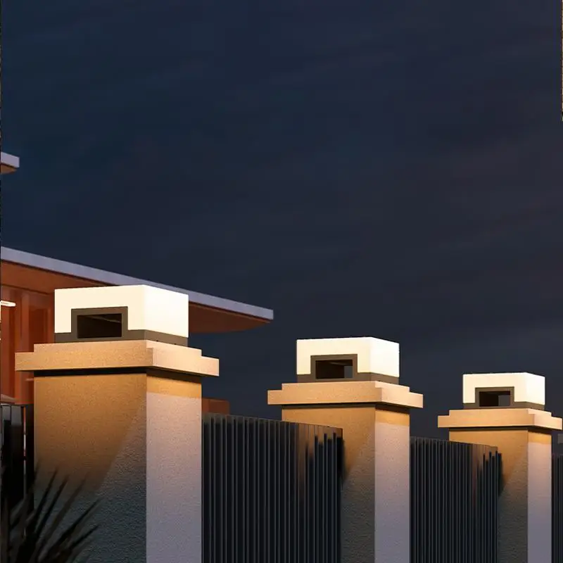 Stigma lamp Solar wall lamp Outdoor gate Stigma Garden