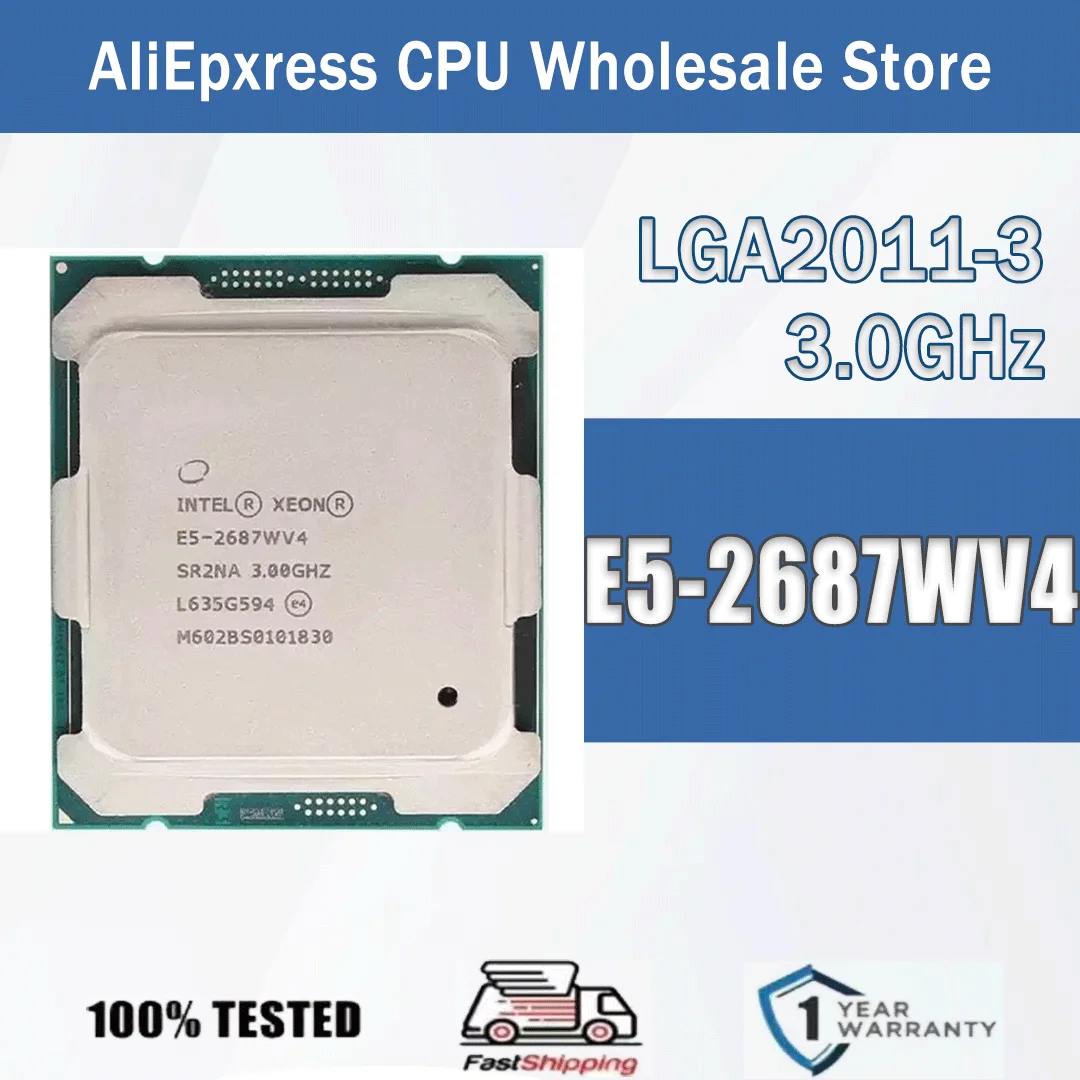 Configure a PC with Intel Xeon E5-2687W V4 3.0GHz Twelve Core 30MB 160W