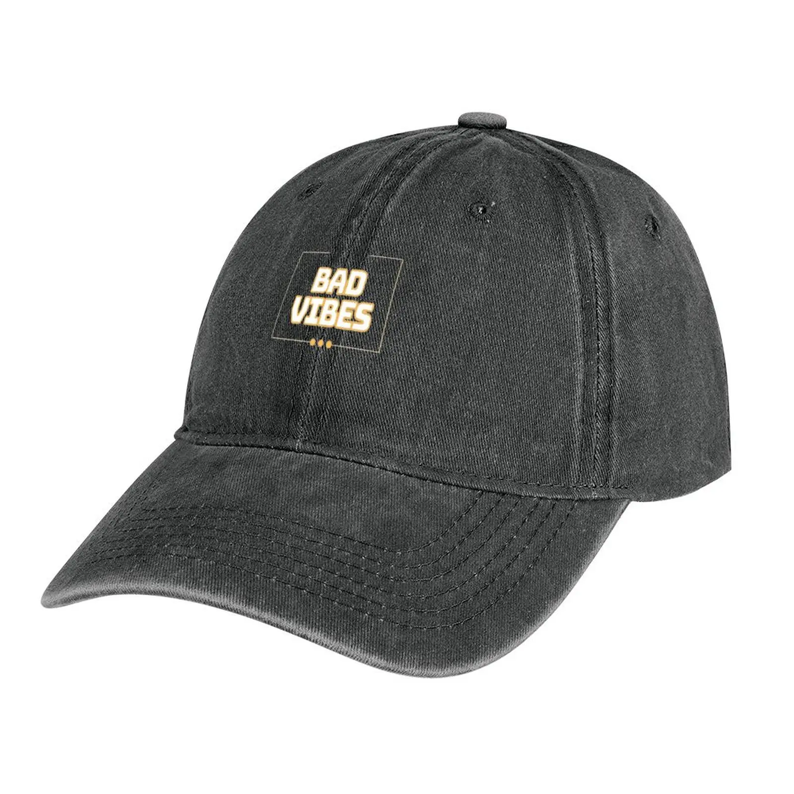 

Bad vibes don't go with my outfit 13Cap Cowboy Hat Icon Brand Man cap Man Women's