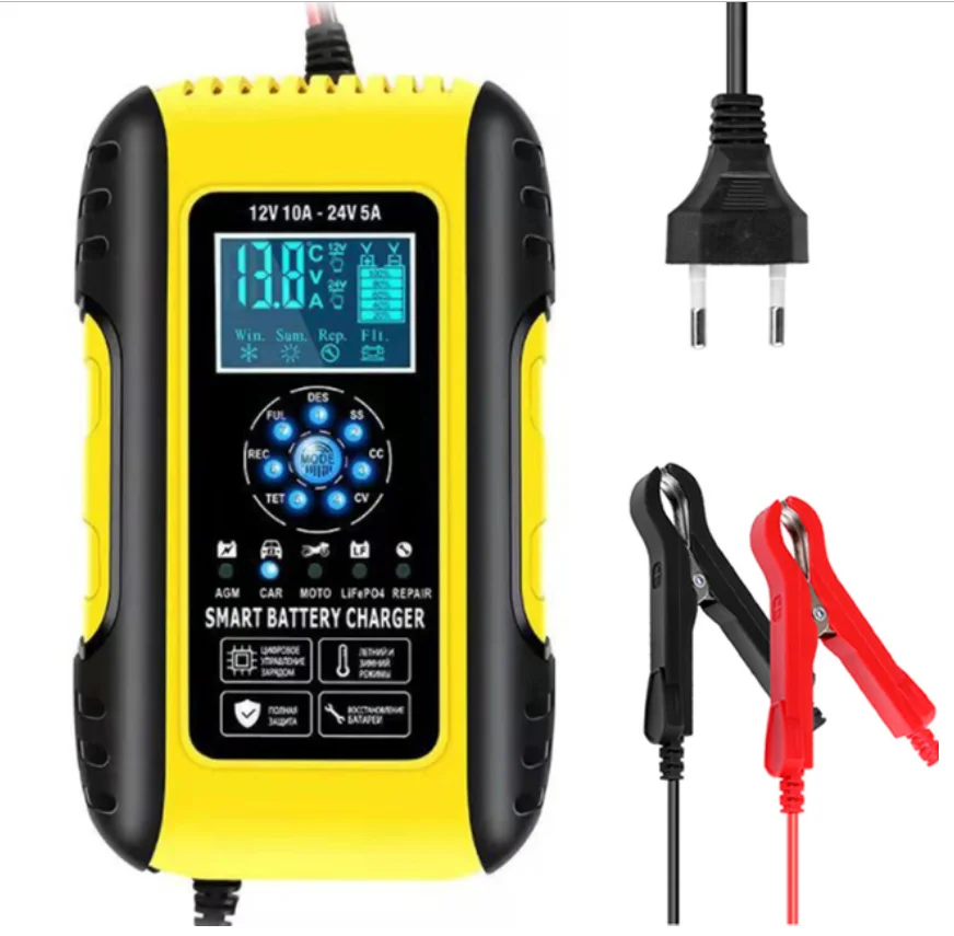 12V 24V用バッテリー充電器 自動車　バイク　トラック Amazon.co.jp: Seimituseizou 12Vと24V用鉛蓄バッテリー充電器