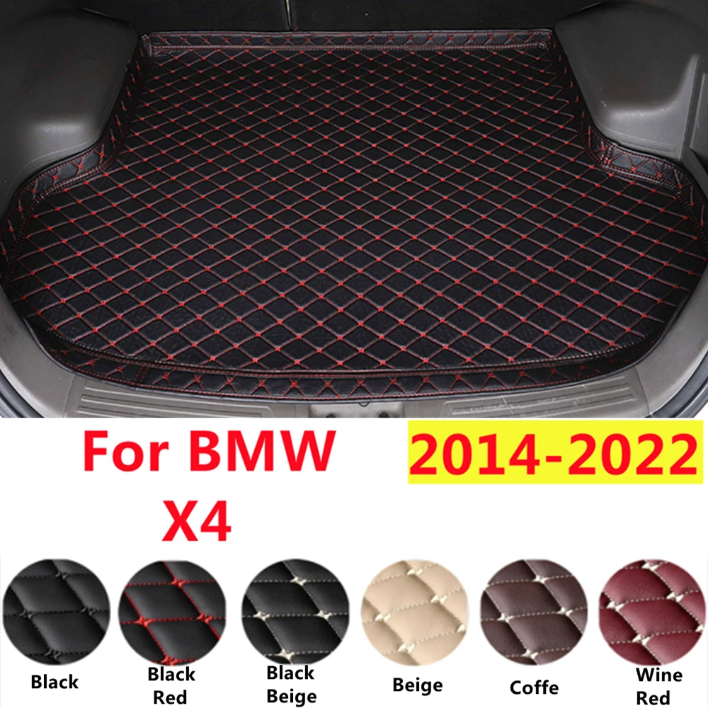 

Кожаный коврик для багажника автомобиля SJ XPE для BMW X4 F26 2022 2021 2020-2014