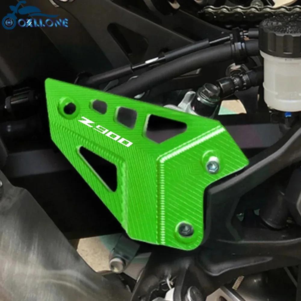오토바이 액세서리 Kawasaki Z900 Z 900 2017-2019 2020 2021 2022 2023 FootPeg Footrest 후면 힐 플레이트 가드 보호대
