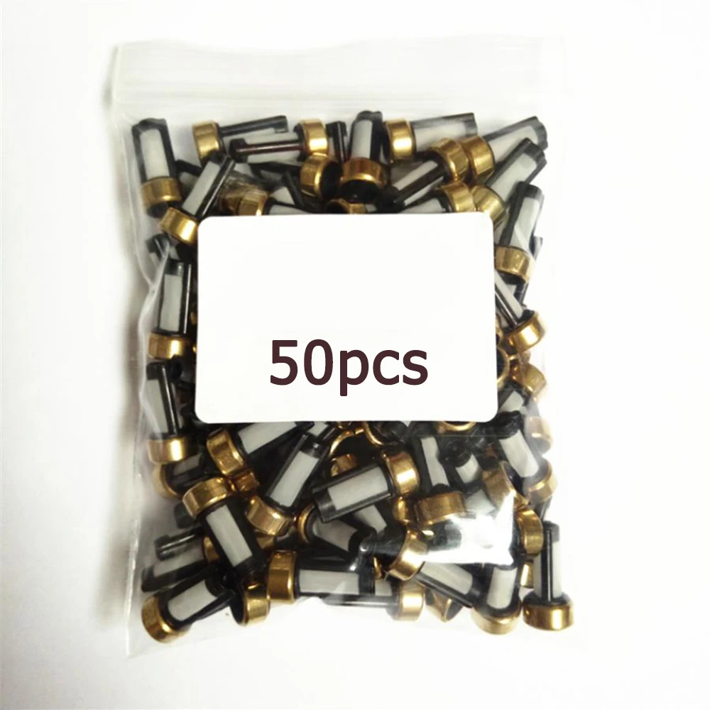 50Pcs Fuel Injector Micro Basket Filter For Injector Repair Tools Auto Replacement Parts Full Range Of Injector Filters images - 6