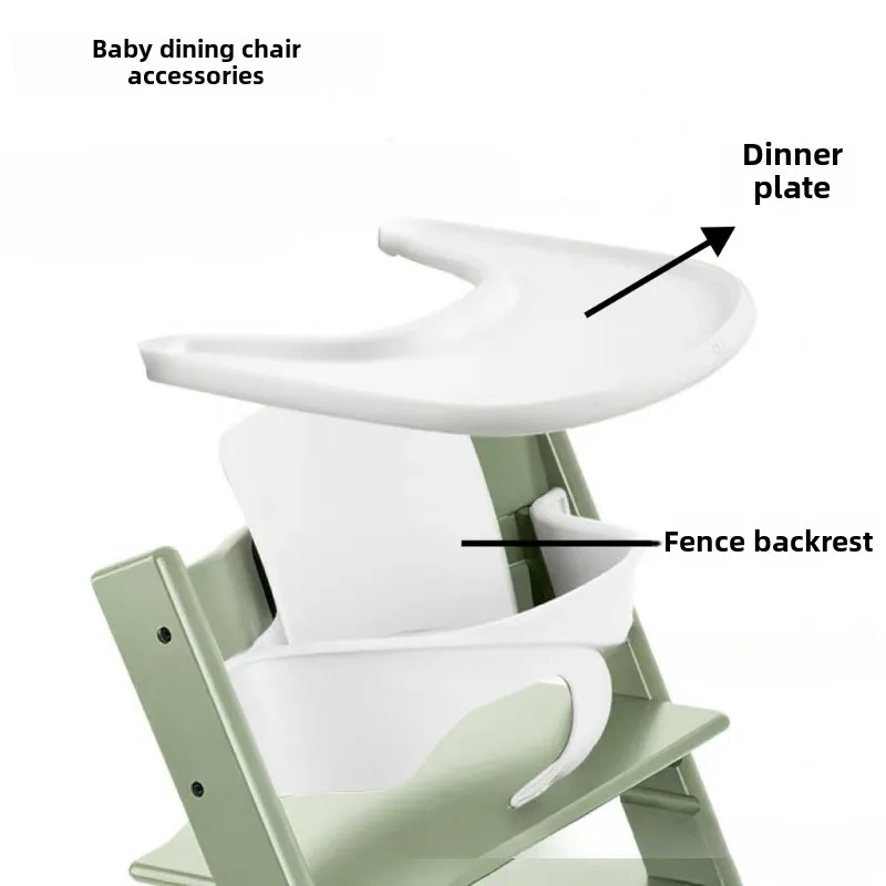 Multi-functional Baby Playpen with Backrest, Detachable High Chair and Protective Fence for Safe and Comfortable Growth