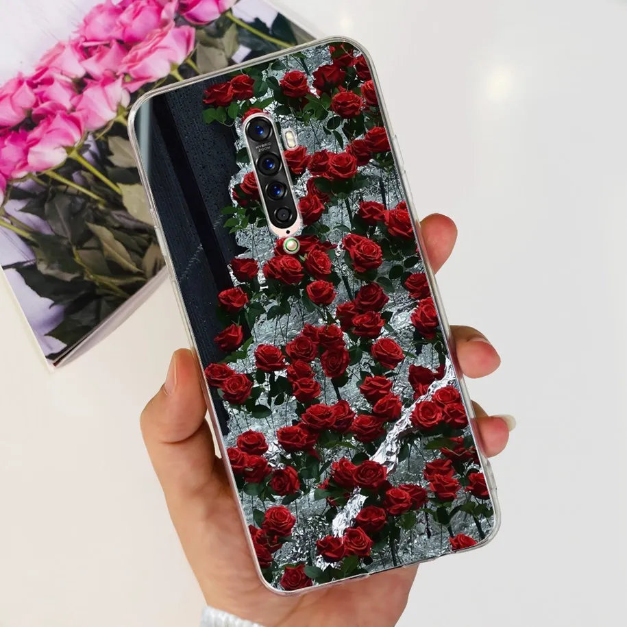 Stylish Shockproof Flower Silicone Case
