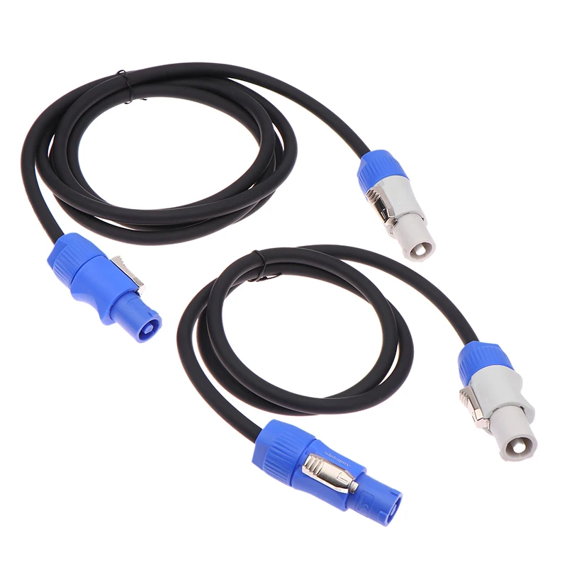 1 Piece Black 3 Core Power Connect Cable PowerCON 3x1.5mm&sup2; Single Phase Extension Cable For Stage Light LED Light Event Show