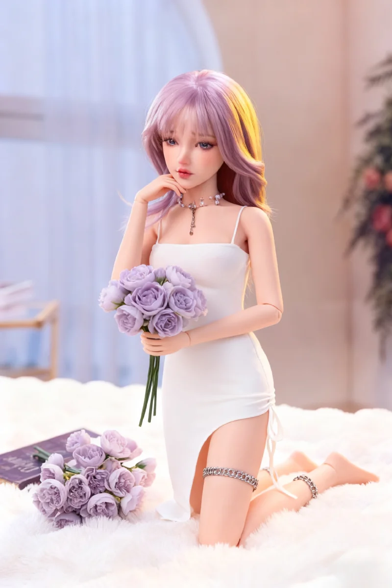 FANLU Elf Village 80cm Dolls Solid Body White Skin Girls Doll/TPE silicone Metal frame has movable limbs/DIY Doll model
