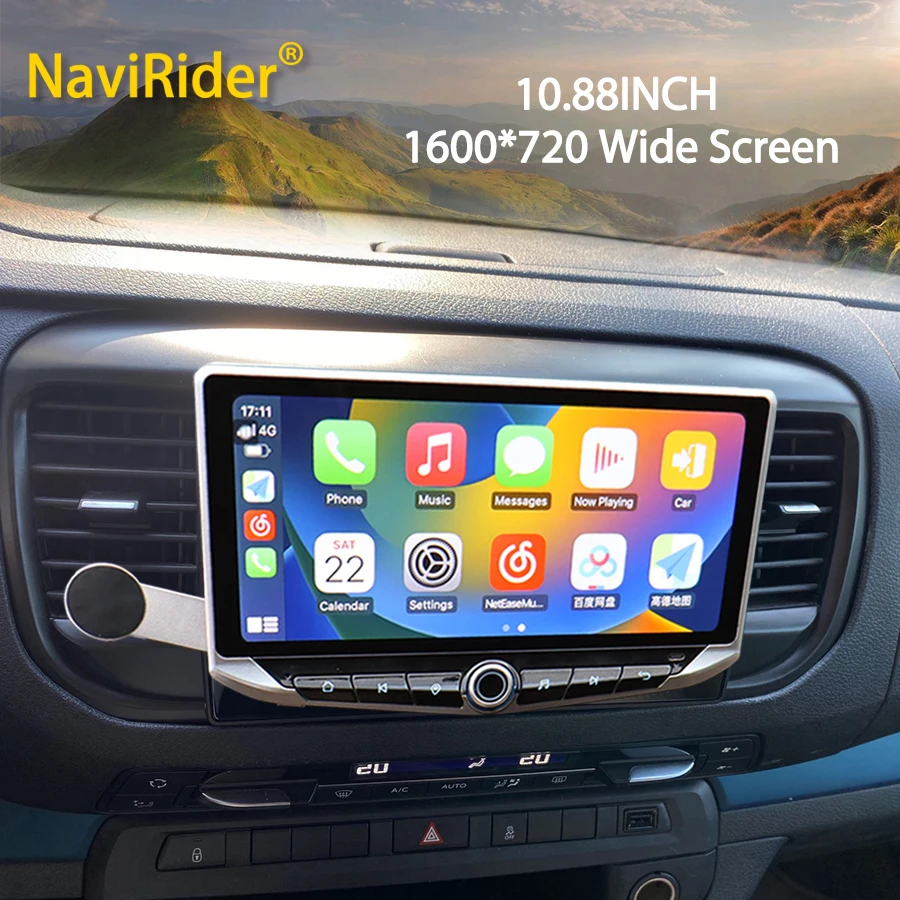 10.88 Android Qled Screen Radio Autoradio For Hyundai Tucson 2022 2023 Car  Multimedia Video Player GPS Stereo Head Unit Carplay