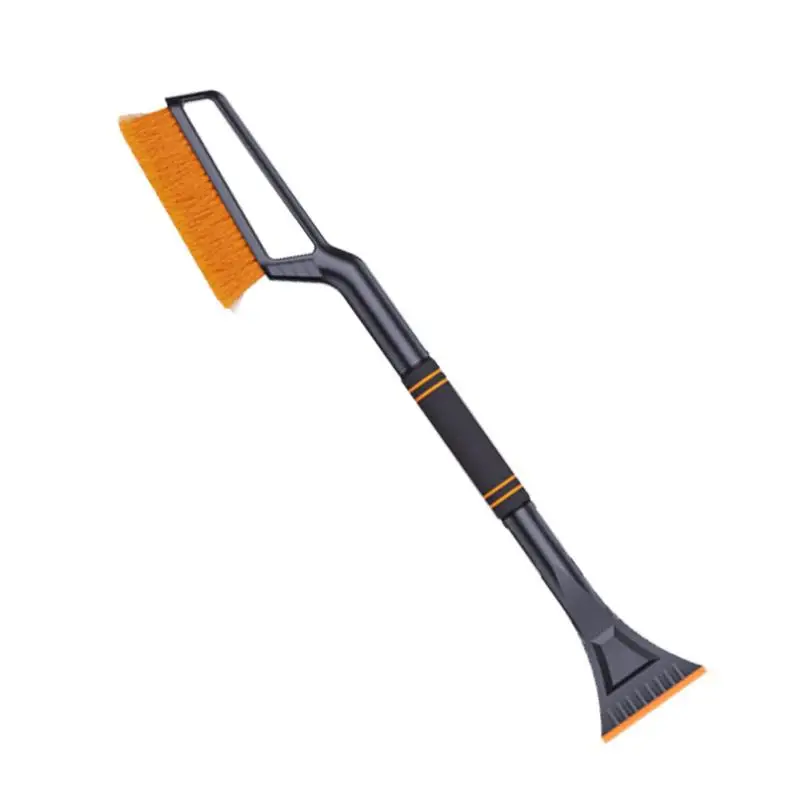 

Car Snow Scraper And Brush Snow Brush Scraper Remover Space Saving Snow Clearing Tool For Cars SUVs RVs And Trucks