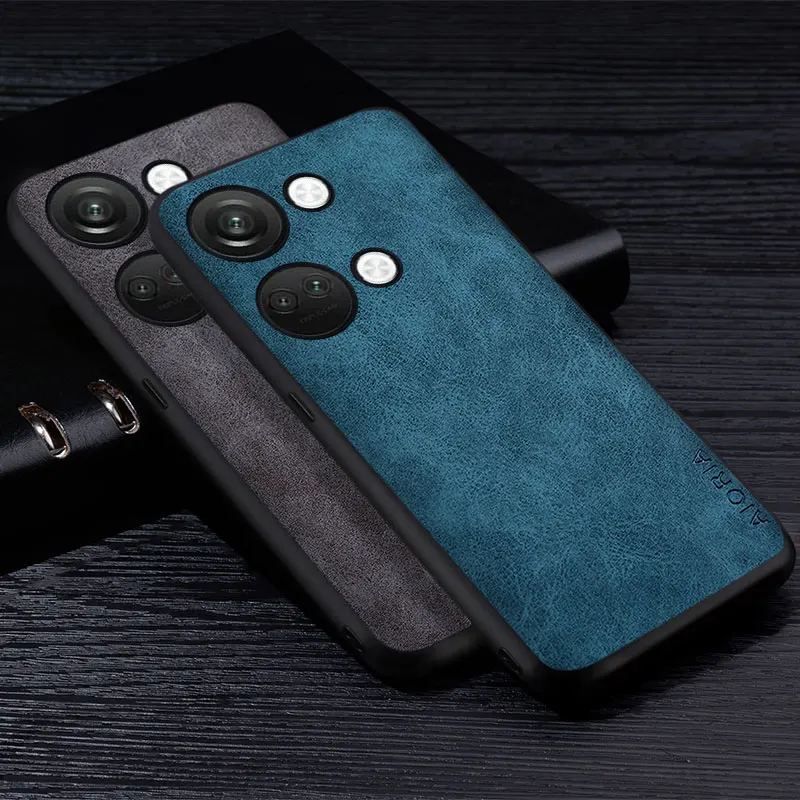 Premium Scratch-Resistant PU Leather Case - Solid Color Cover