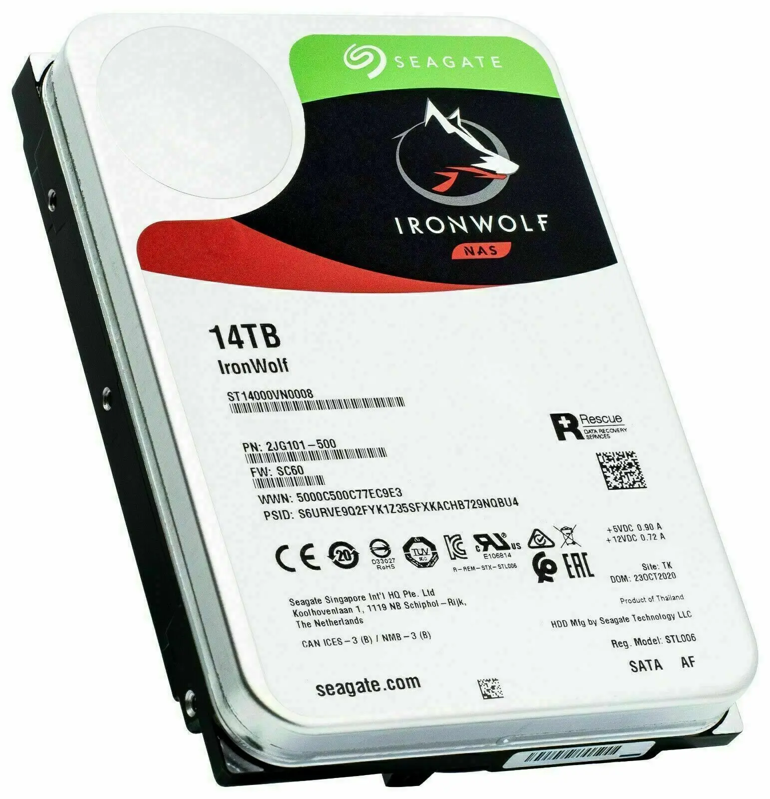Seagate 3.5インチ内蔵HDD 14TB (ST14000NE0008) Seagate 3.5インチ内蔵HDD 14TB (ST14000NE0008) SEAGATE