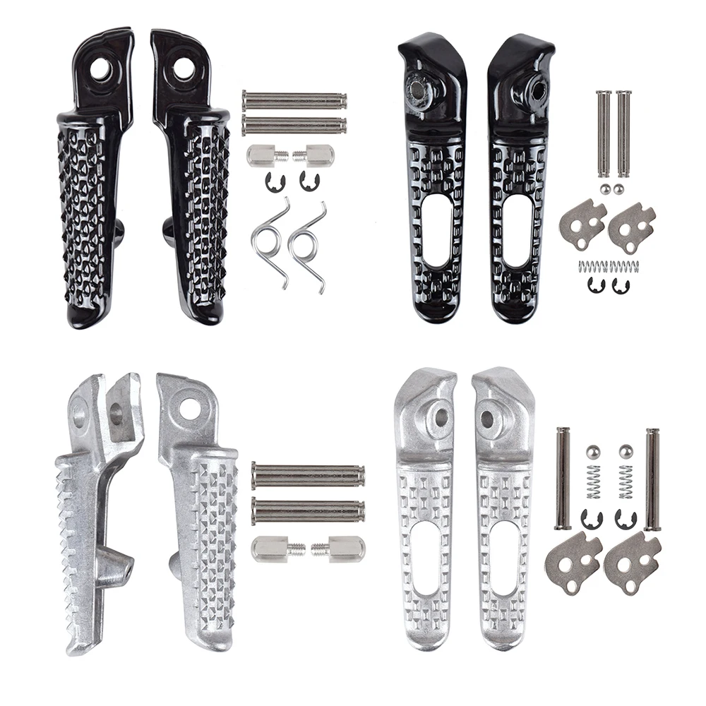 Motorcycle Accessories Motorcycle Footrests Motorcycle Foot Pedals For Honda CBR600RR 2003 to CBR1000RR 2004-CB1000R Front Rear Footrests Foot pegs