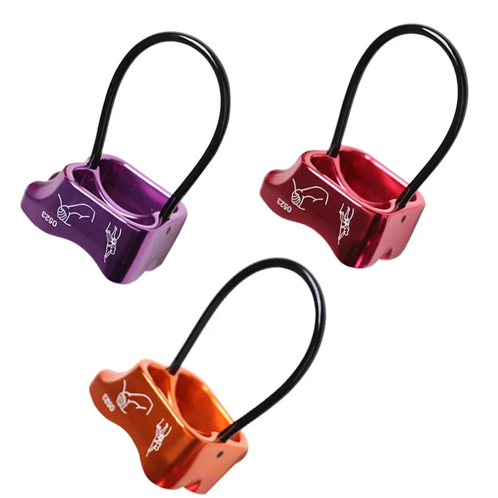 Rock Climbing ATC Belay Device Rappel Descender Gear Camping Hiking Mountaineering Equipment Escalada climbing descender