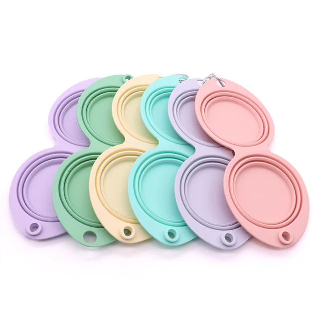 Pet Folding Silicone Bowl Dog Bowls Portable Food Container Pet Travel Bowl Portable Puppy Food Container Feeder Pet Folding Silicone Bowl Dog Bowls Portable Food Container Pet Travel Bowl Portable Puppy Food Container Feeder