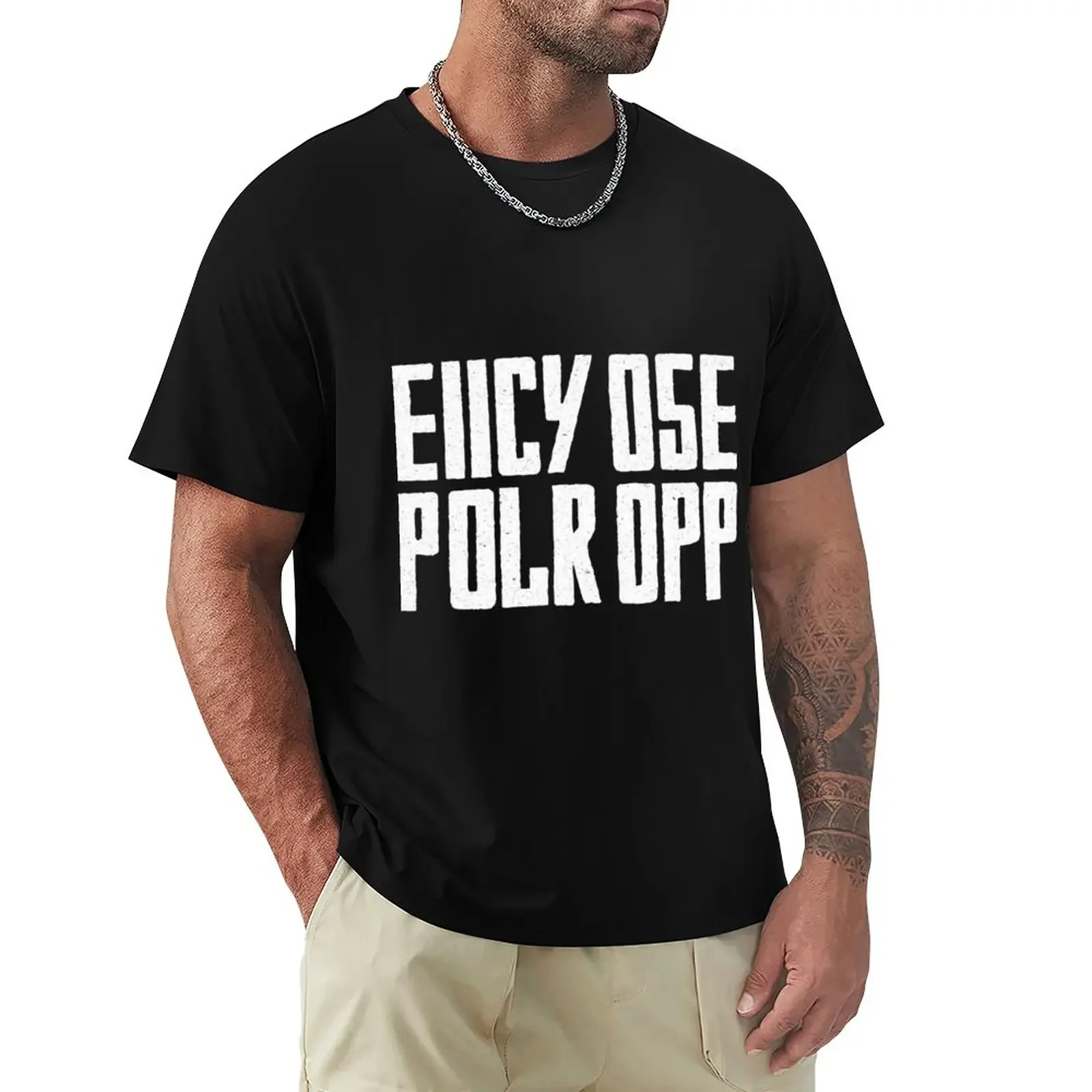 Фото EIICY OSE POLR OPPEssential. Футболка, черные спортивные футболки для мальчиков №1