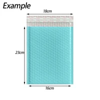 18x23 cm 10 pcs Blue Bubble Packaging Bag Plastic Bubble Padded Envelopes Bag Poly Bubble Padded Mailing package bag 1