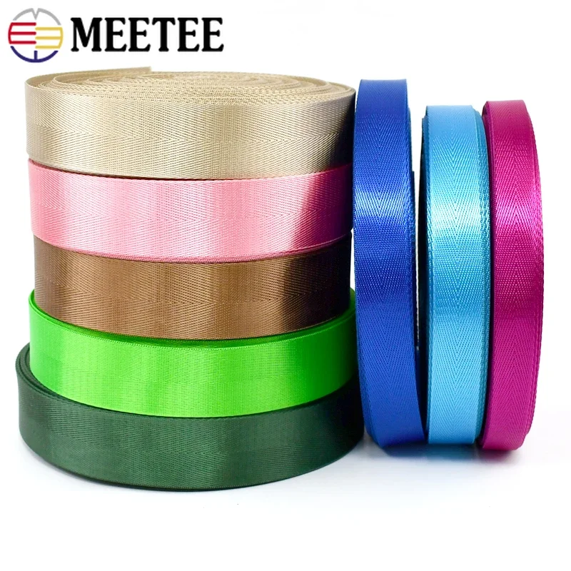 Durable Nylon Webbing Ribbon for DIY Crafts & Bag Straps – 5 Meters