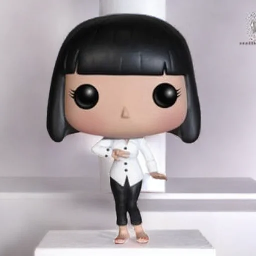 

Movie Pulp Fiction Mia Wallace 63 Vinyl Figure Dolls Toys