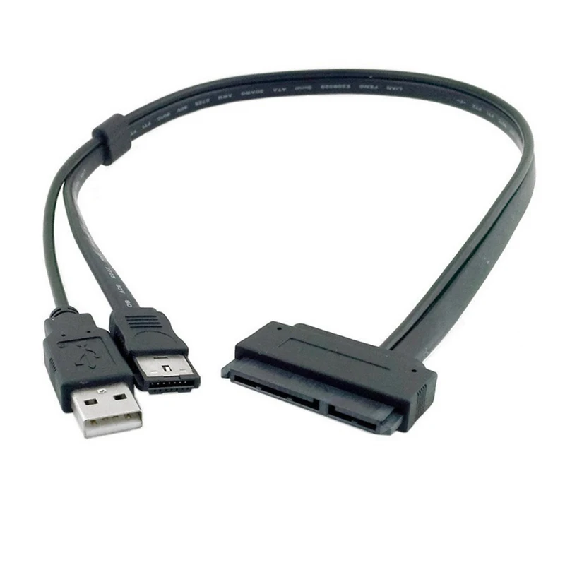 SATA 22pin na energie ESATA kabel rozbočovač USB energie drát konvertor 2.5inch SATA 7+15pin natvrdo kotouč na esata rozšířit šňůra adaptér