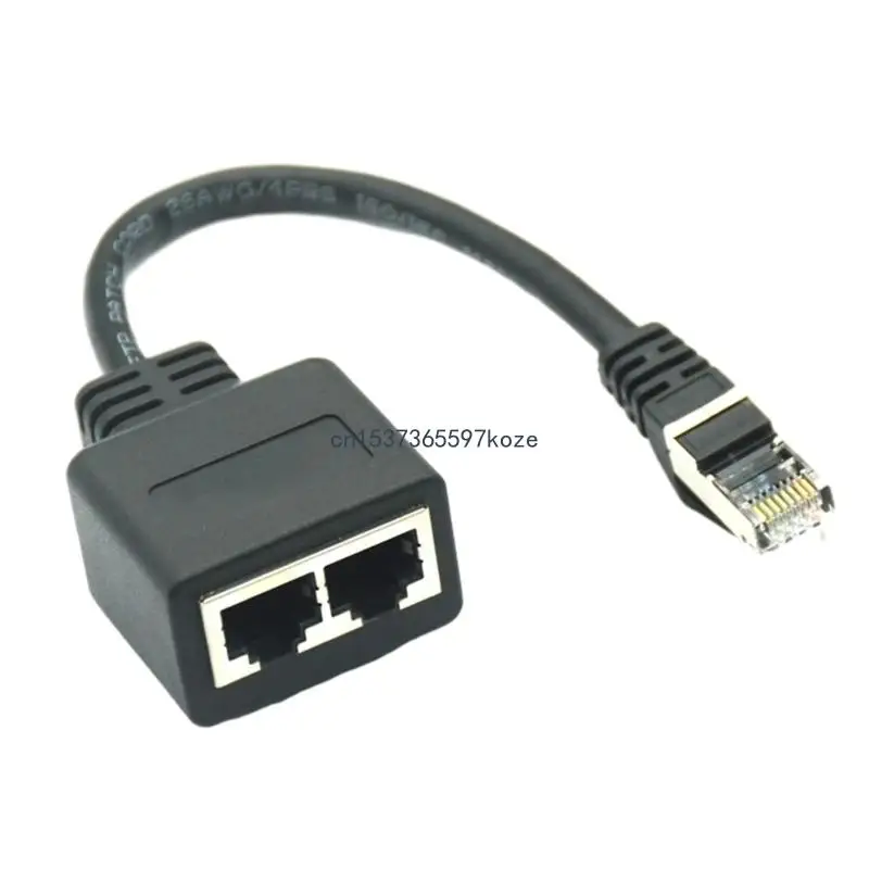 분배기 어댑터 케이블 이더넷 7 LAN 이더넷 변환기 케이블용 RJ45 코드