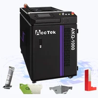 ACCTEK Multifunction Portable 3 In 1 4 In 1 Fiber Laser Mild Steel Laser Welding Machine Welder With Price AKQH-1000 1500 1