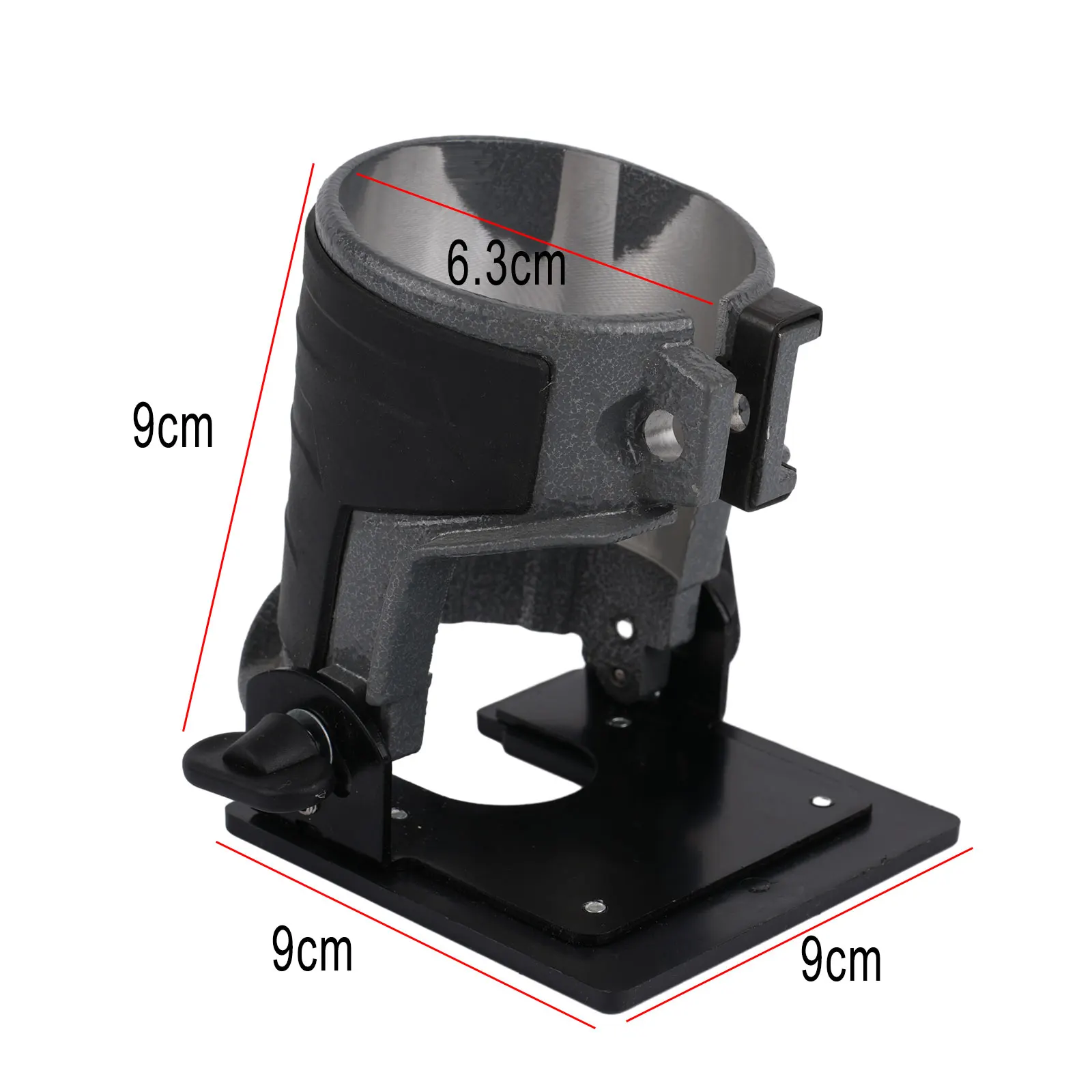 

Milling DRT50 3709 370 For RT0700C Trimmer Base 2PCS/Set 90*90mm Aluminum Casting Woodworking Tools