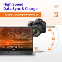 Mini USB Cable Short USB 2.0 to Mini-B 5-pin data charger cable for MP3 MP4 Player Digital Camera Mini USB 2.0 Cable 3