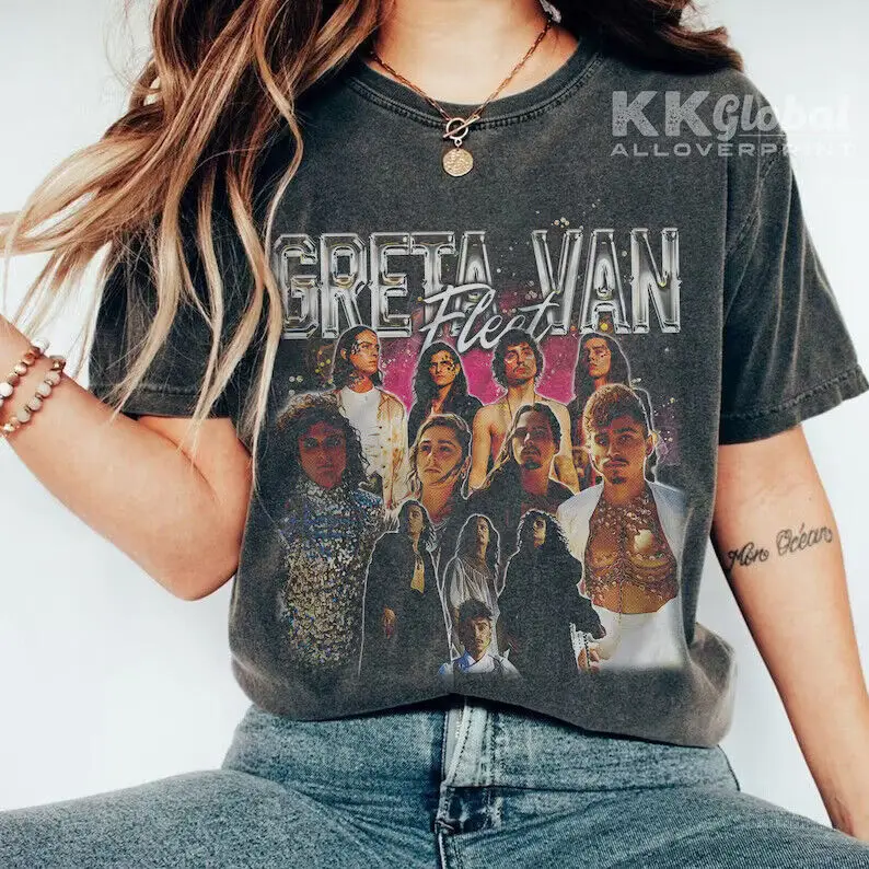 Trippy Greta Van Fleet Rock Classic Retro Tshirt An21747