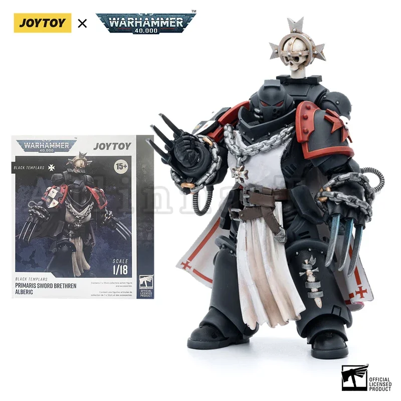 JOYTOY 1/18 شخصية الحركة 40K فرقة الهيكل السوداء م...