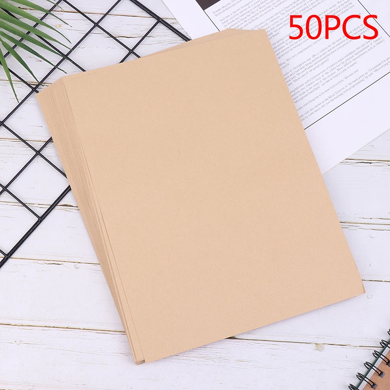 50PCS Braille Practise Paper Braille Practical School Supplies Use With Braille Boards