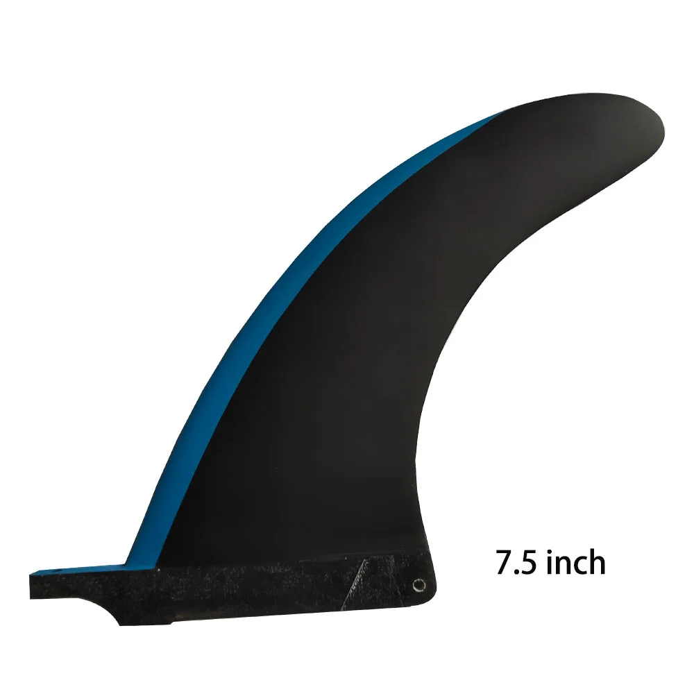 Surfboard Fin 6"7"7.5"8"9"Length Surfboard Center Fins Longboard Single Fins Honeycomb Fiberglass Fin