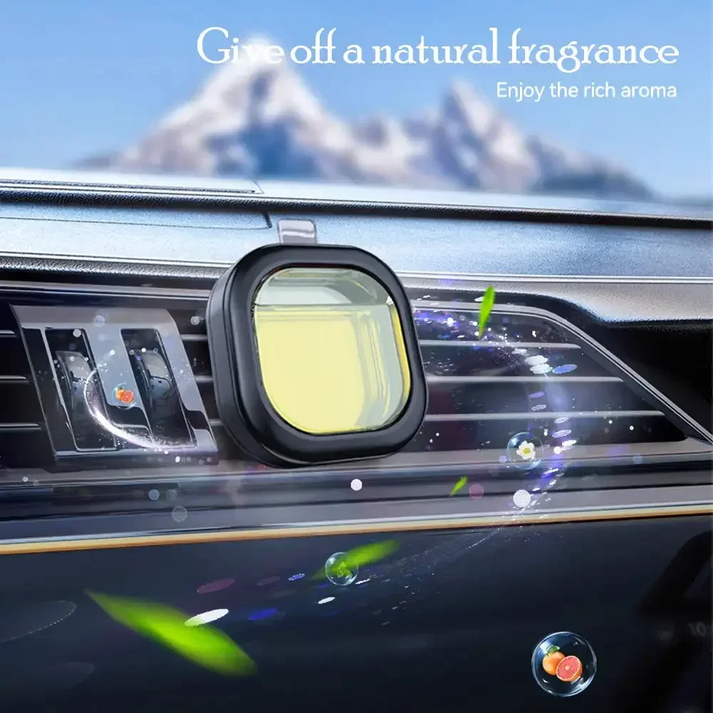 Enhanced Car Air Freshener Clips - Long-Lasting Aromatherapy Scent Decor