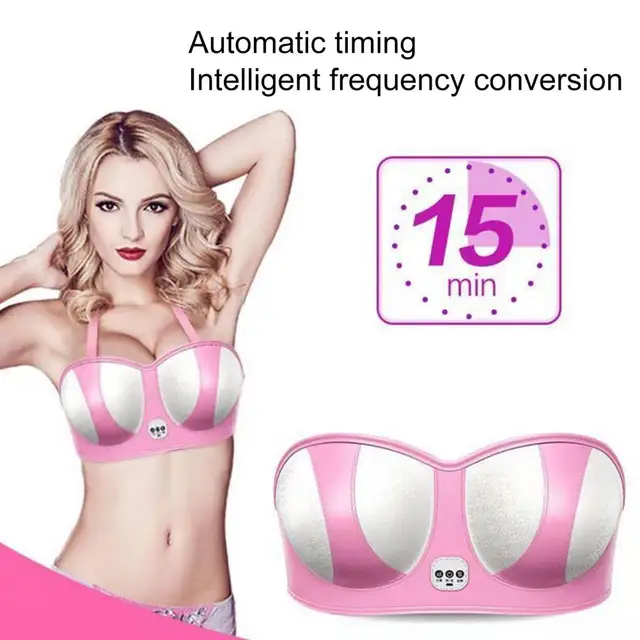 Experience the convenience of the lightweight and trendy stretchable electric breast enlargement massager, specially made for women