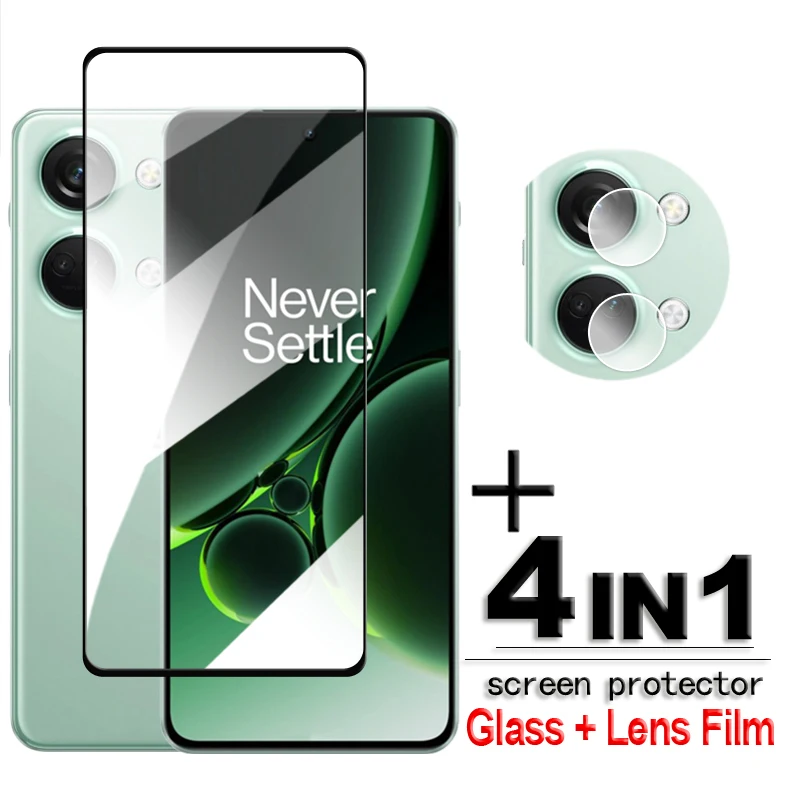 For OnePlus Nord 3 Glass Nord 3 Tempered Glass 2.5D Full Cover Glue HD Screen Protector For OnePlus Nord 3 5G Film 6.74 inch full cover protective glass for oneplus 6 7 6t 7t glass screen protector oneplus 3 5 5t nord n10 n100 film glass