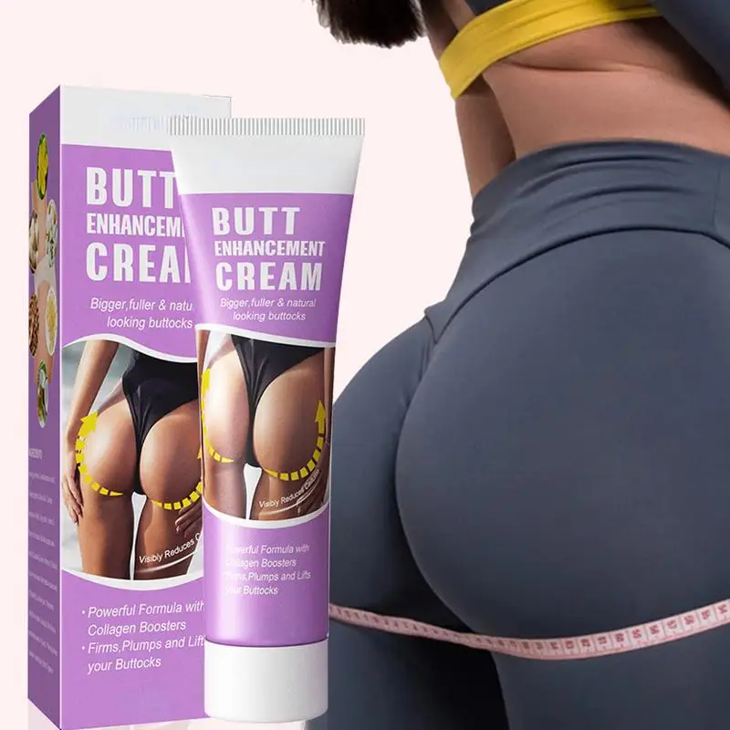

Butt Enhancement Cream Garlic Buttock Enlargement Massage Cream Hip Lift Up Butt Lifting Firming Body Care