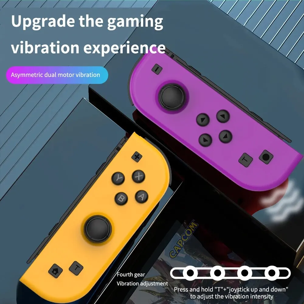 Game Controller Joy Pad Joycons For Nintendo Switch Joystick Wireless Game Console Turbo Wake Up Function
