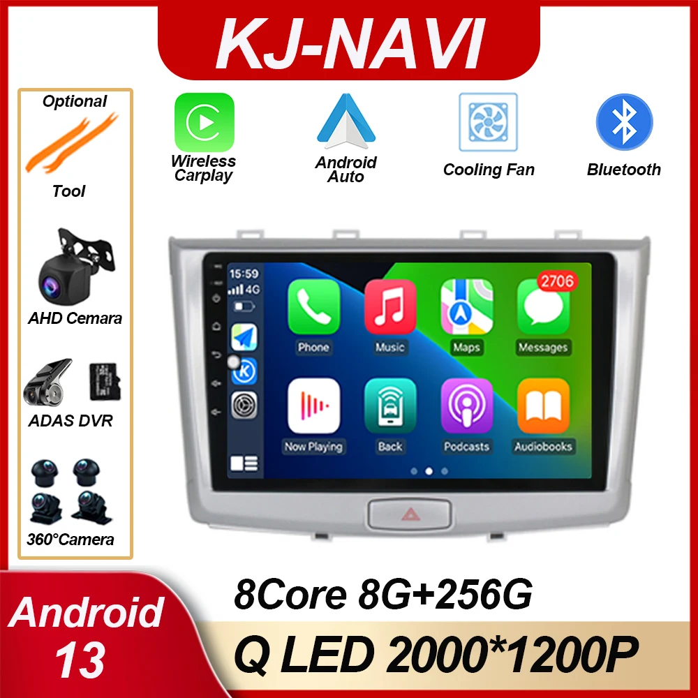 

Android 13 для GREAT WALL Hover Haval H6 2016 - 2018 9 дюймов 8 ядер Carplay WIFI Bluetooth навигационная система радио мультимедиа