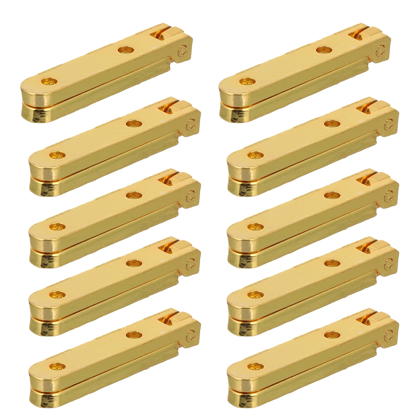 

10pcs Jewelry Box Hinges 90 Degree Wooden Box Supply Zinc Alloy Chest Case Hinge