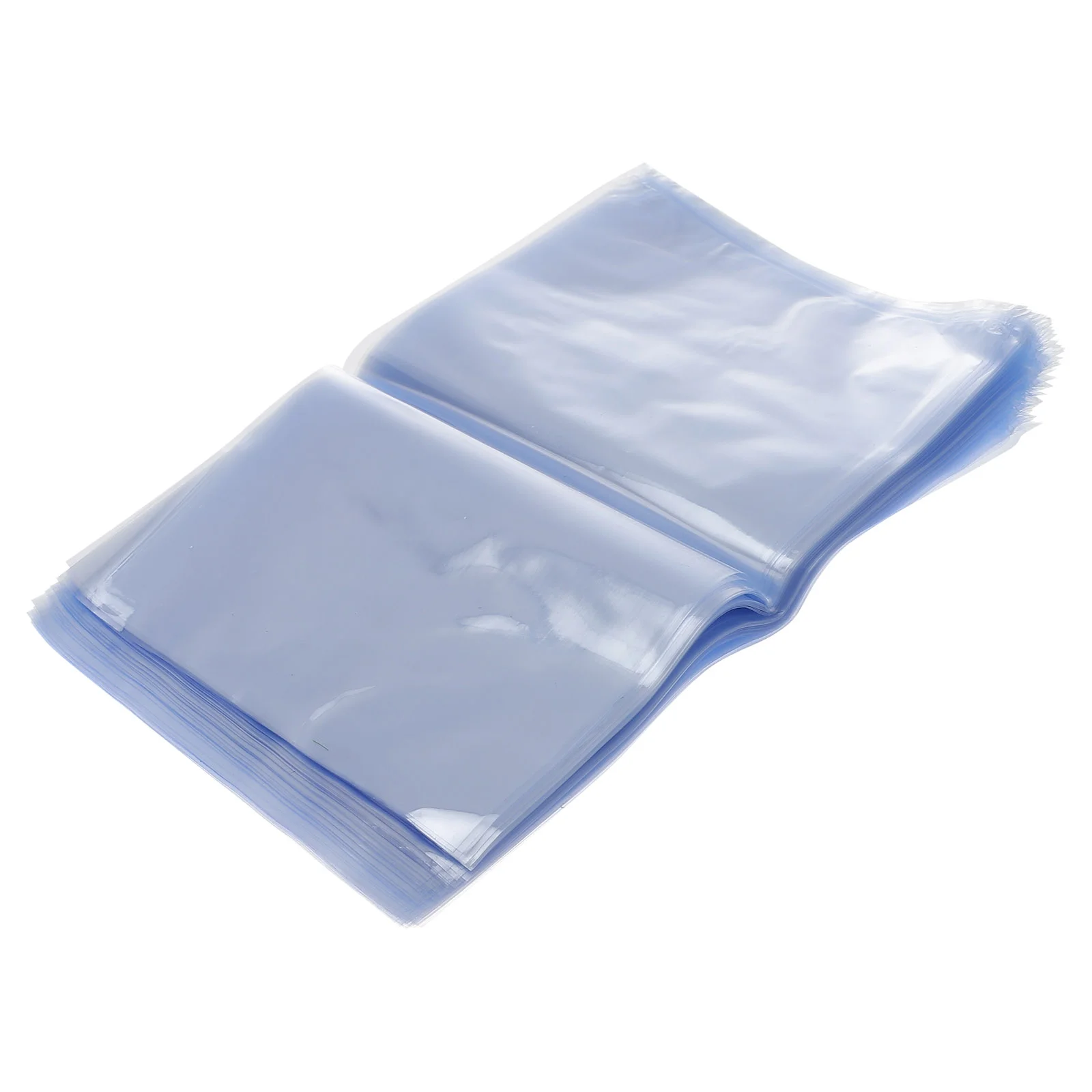 

PVC Shrink Wrap Bags Plastic Film Shrink Wrapping Bags For Soaps Bottles Bath Bombs Packaging Gift Baskets