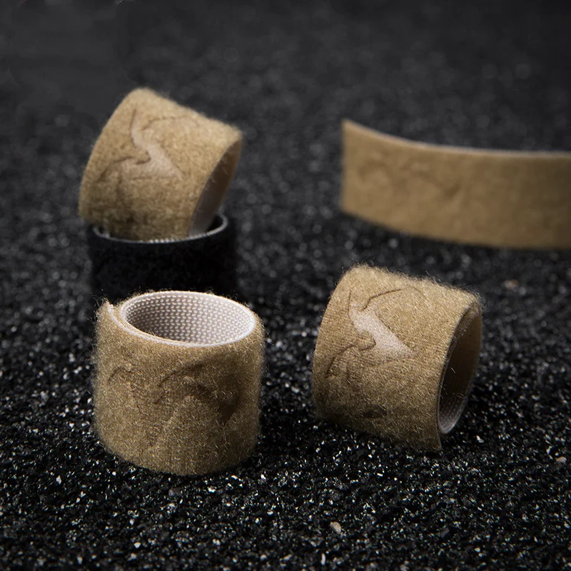 Tactical Back Strap Finishing Stick bing Storage Binding 25cm High Density Hook Loop