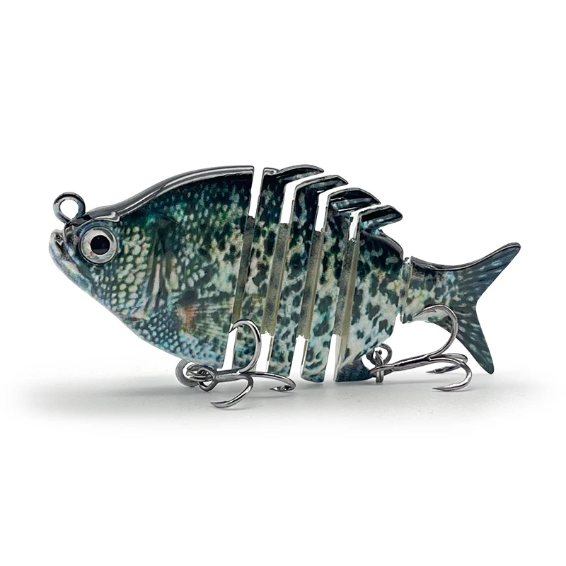 Angelköder Jointbait Swimbait 75mm Köder zum Angeln auf Hecht Angelzubehör Raubfisch-Angelhaken Schwimmender Köder Sinkender Köder – Detail 6